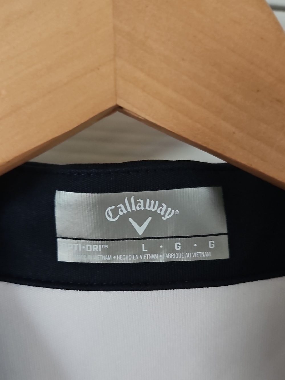 Callaway Navy, White And Multi Color Golf Polo Top And Skort Set. L - Picture 3 of 8